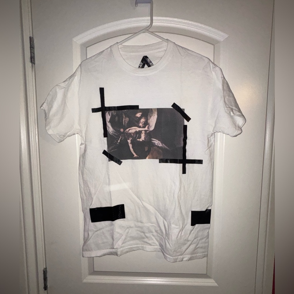 Palace white t shirt
